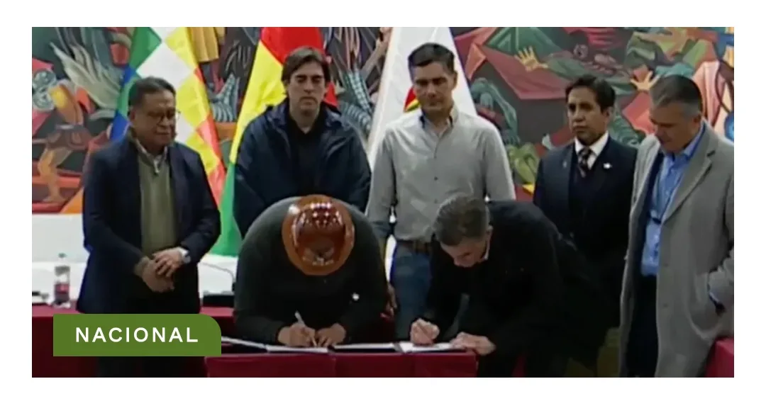 El Gobierno y COB alcanzan acuerdo luego de 50 días de movilizaciones