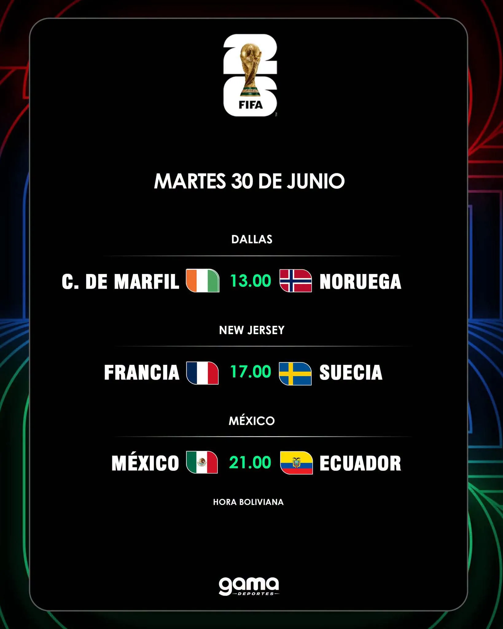 Este martes se elimina otra selección europea, Francia o Suecia